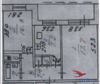 Продается 2/3 доли в 2-х комнатной квартире на Восстания 97 в Анапе - anapa.yutvil.ru - фото 12