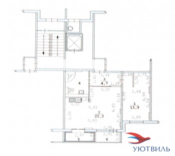 2-хкомнатная квартира на Бакинских комиссаров в Анапе - anapa.yutvil.ru - фото 12